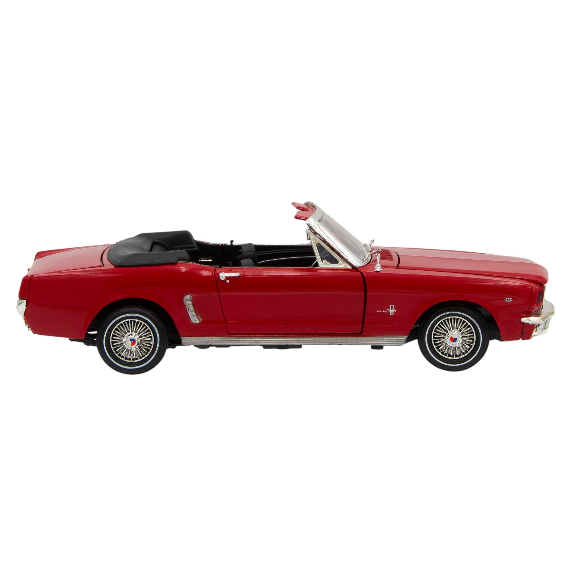 1964 1/2 Ford Mustang Convertible Cream 1/18 Diecast Car Model by Motormax