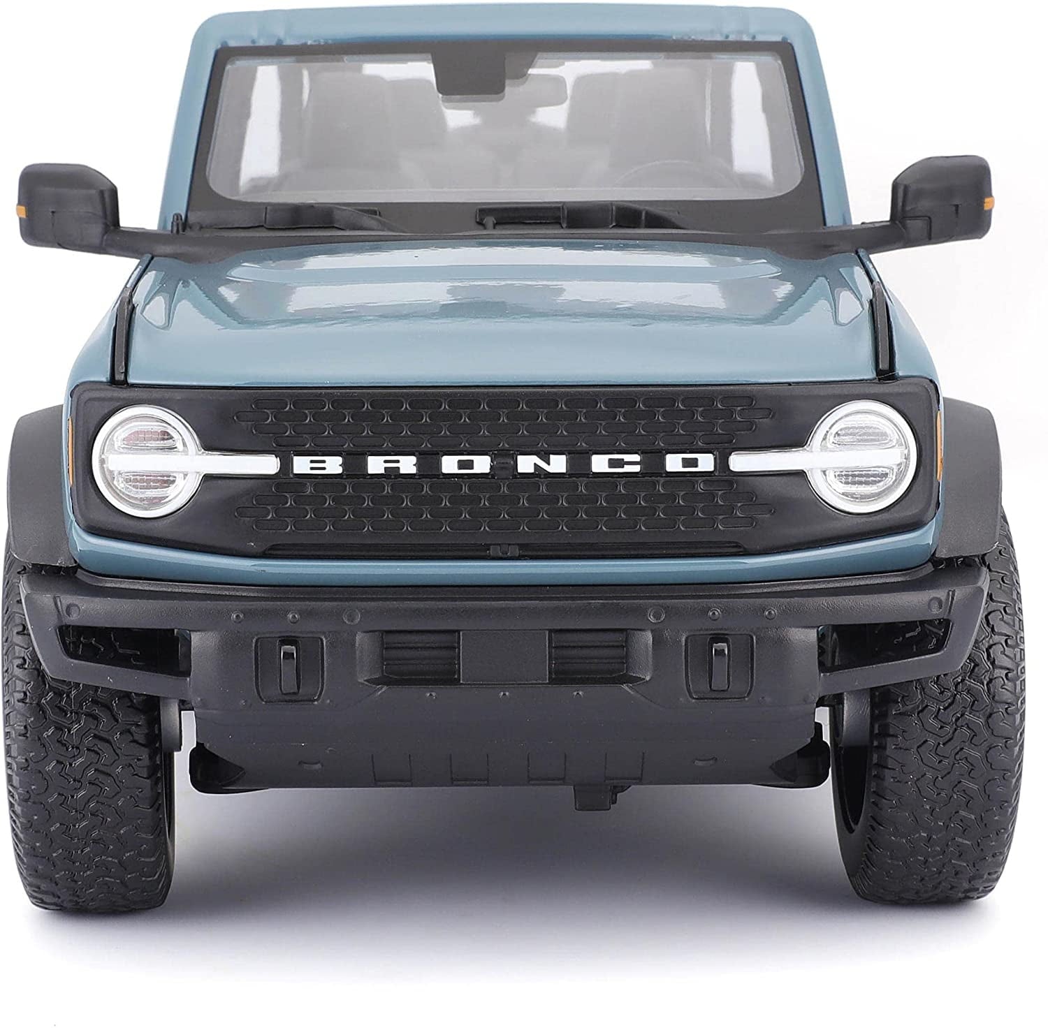 2021 Ford Bronco Badlands Blue "Special Edition" 1/18 Diecast Model Car by Maisto