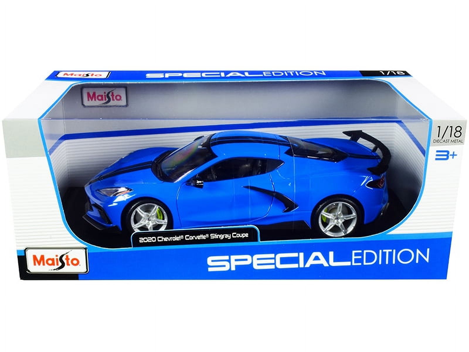 Maisto 1:18 Special Edition 2020 Chev Corvette Stingray Z51 (High-Wing)