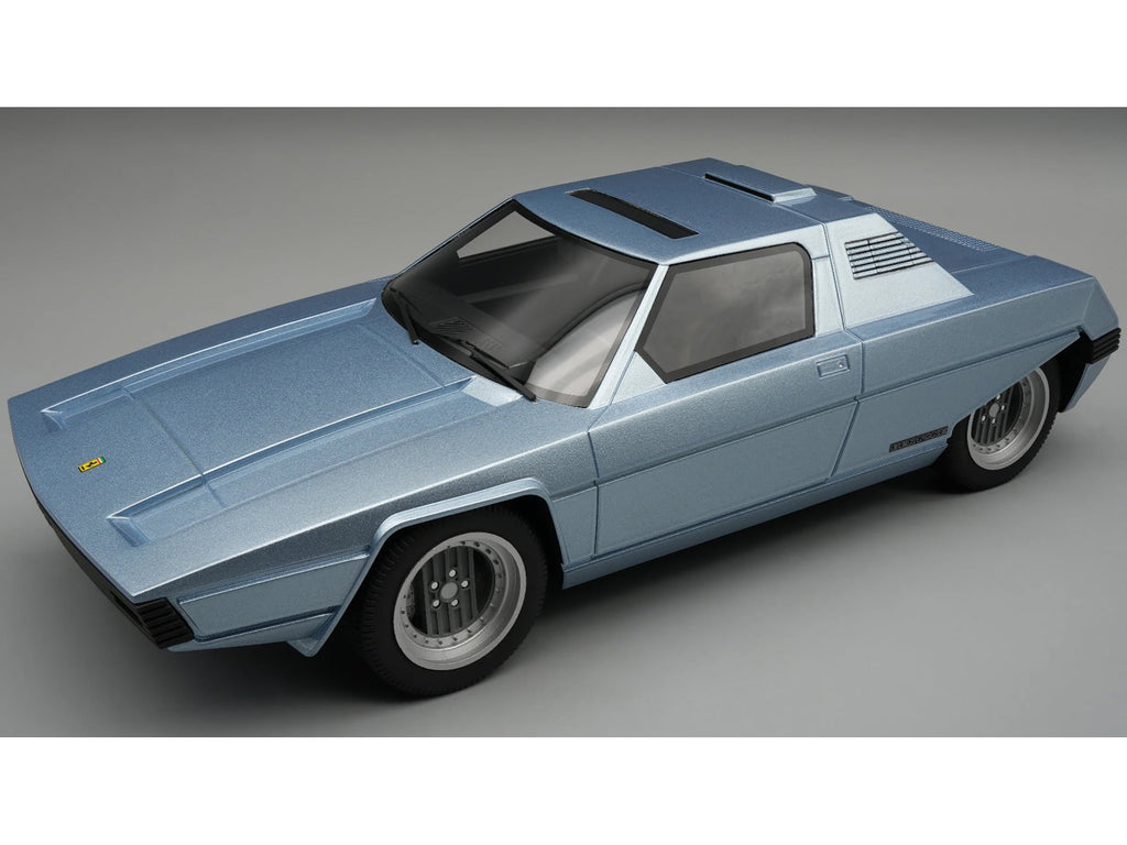 1976 Ferrari 308 GT Rainbow By Bertone Light Blue Metallic "Mythos Series" Limited Edition 1/18 Model Car by Tecnomodel