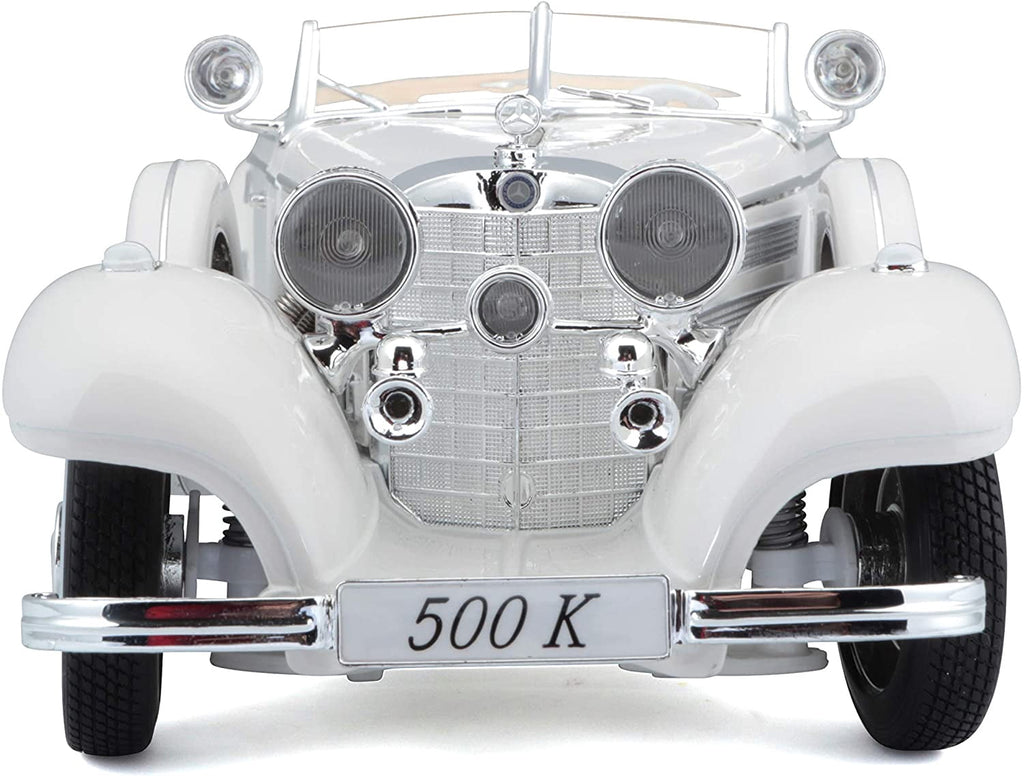 Maisto 1:18 Scale 1936 M-B 500 K Type Specialroadster Diecast Vehicle