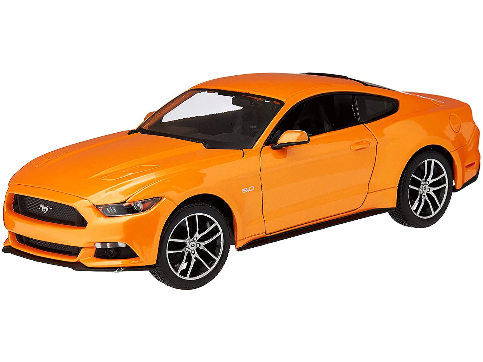 2015 Ford Mustang GT 5.0 Orange Metallic "Special Edition" 1/18 Diecast Model Car by Maisto