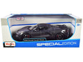 2020 Chevy Corvette Stingray C8 , Dark Gray - Maisto 31447GY - 1/18 scale Diecast Model Toy Car
