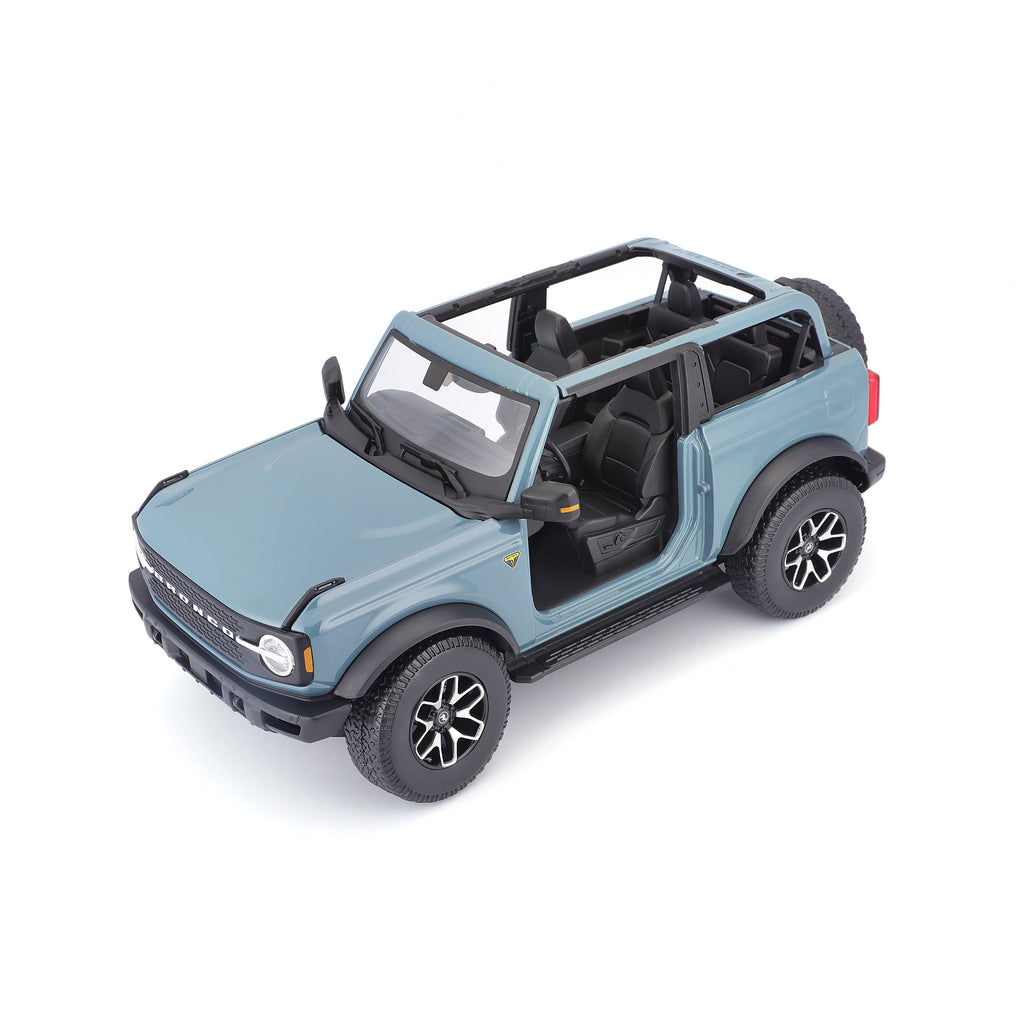 Maisto 1:18 SE 2021 Ford Bronco Badlands (without doors) Diecast Collectible Model