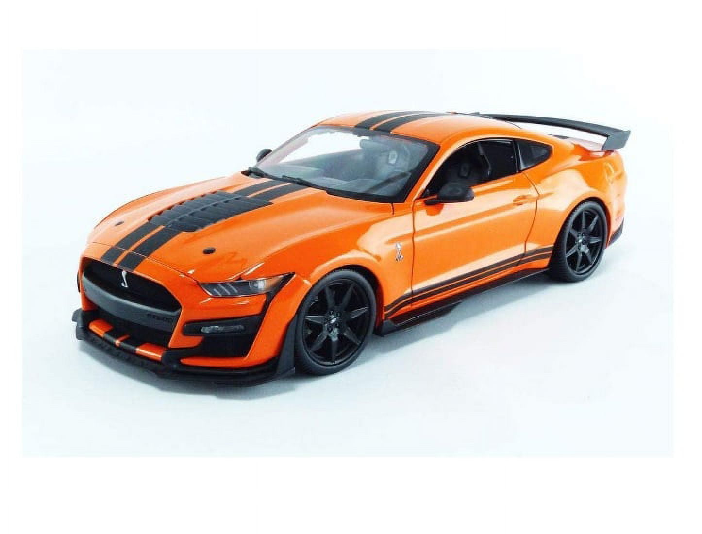 Maisto 31388OR Diecast Model Car - 1/18 Ford Mustang Shelby 2020 GT500, Orange