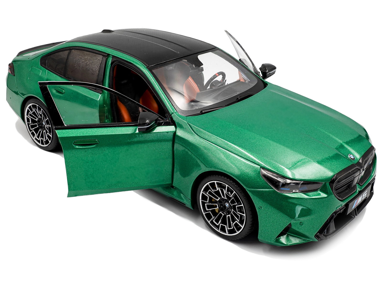 2025 BMW M5 Isle of Man Green Metallic 1/18 Diecast Model Car by Solido