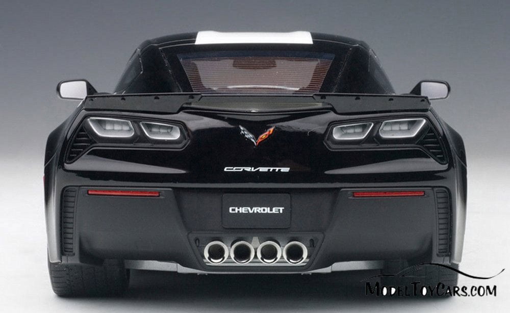2017 Chevy Corvette C7 Grand Sport, Black - AutoArt 71273 - 1/18 Scale Collectible Diecast Vehicle Replica