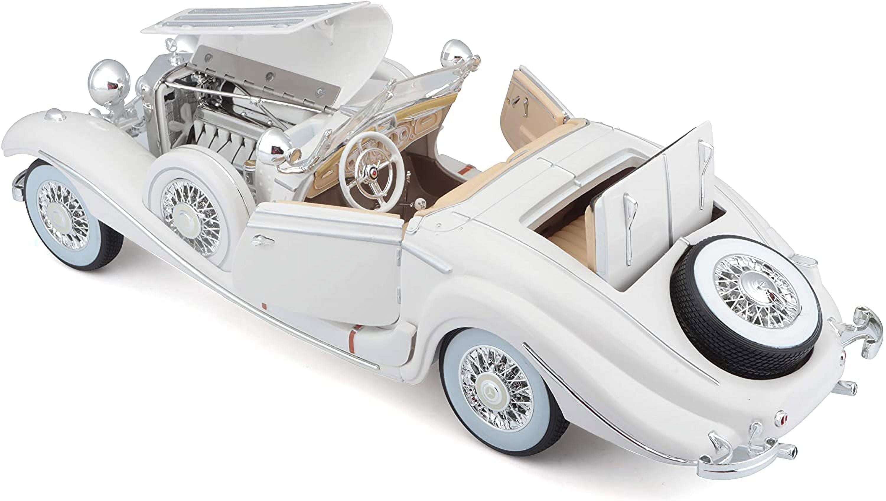 Maisto 1:18 Scale 1936 M-B 500 K Type Specialroadster Diecast Vehicle