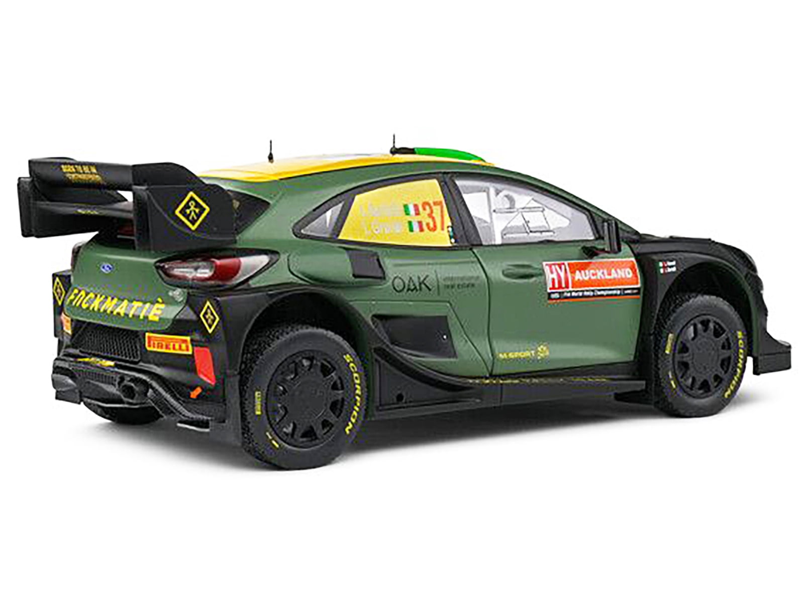 Ford Puma Rally1 Hybrid #37 "Rally New Zealand" (2022) "Competition" 1/18 Diecast Model Car by Solido