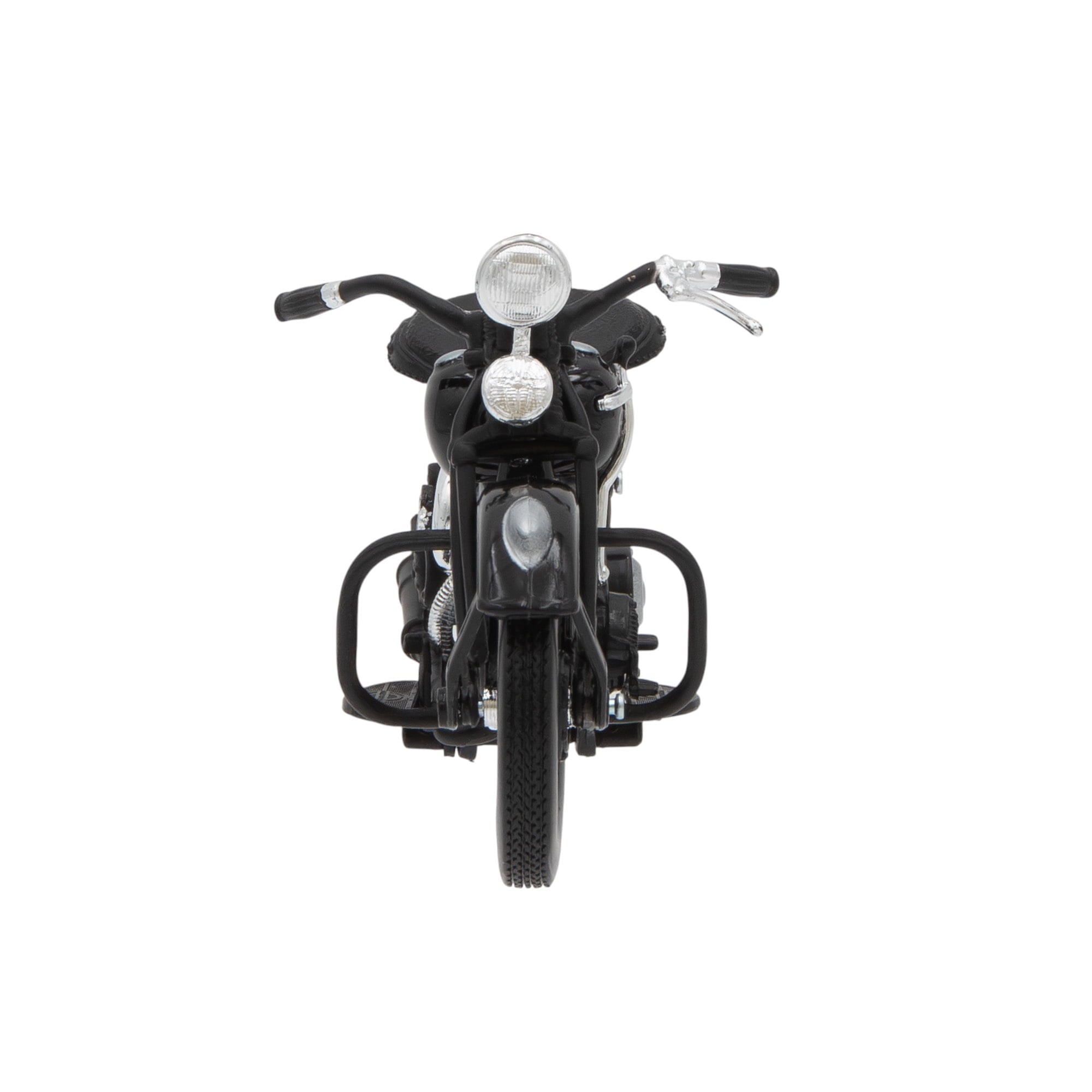Maisto 1948 Harley-Davidson FL Panhead Motorcycle in Black & Silver 1:18 Diecast
