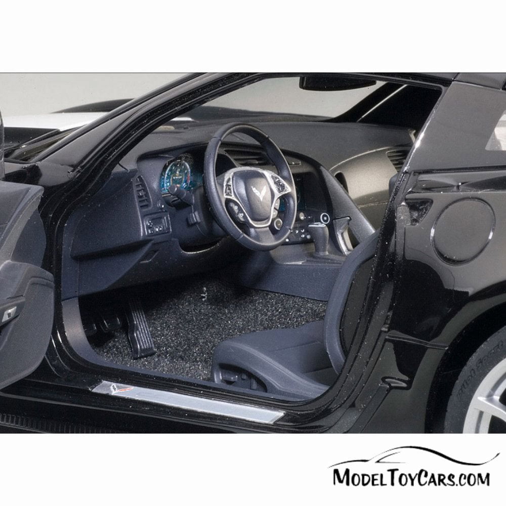 2017 Chevy Corvette C7 Grand Sport, Black - AutoArt 71273 - 1/18 Scale Collectible Diecast Vehicle Replica