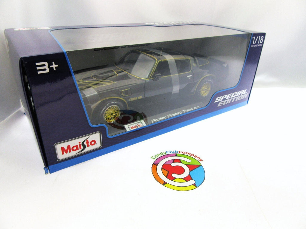 Maisto SE 1978 Pontiac Firebird Trans Am, 1:18, Black