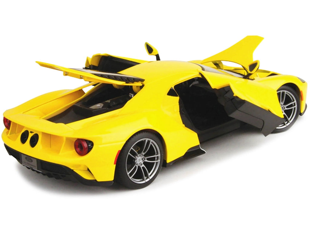 2017 Ford GT Yellow 1/18 Diecast Model Car by Maisto
