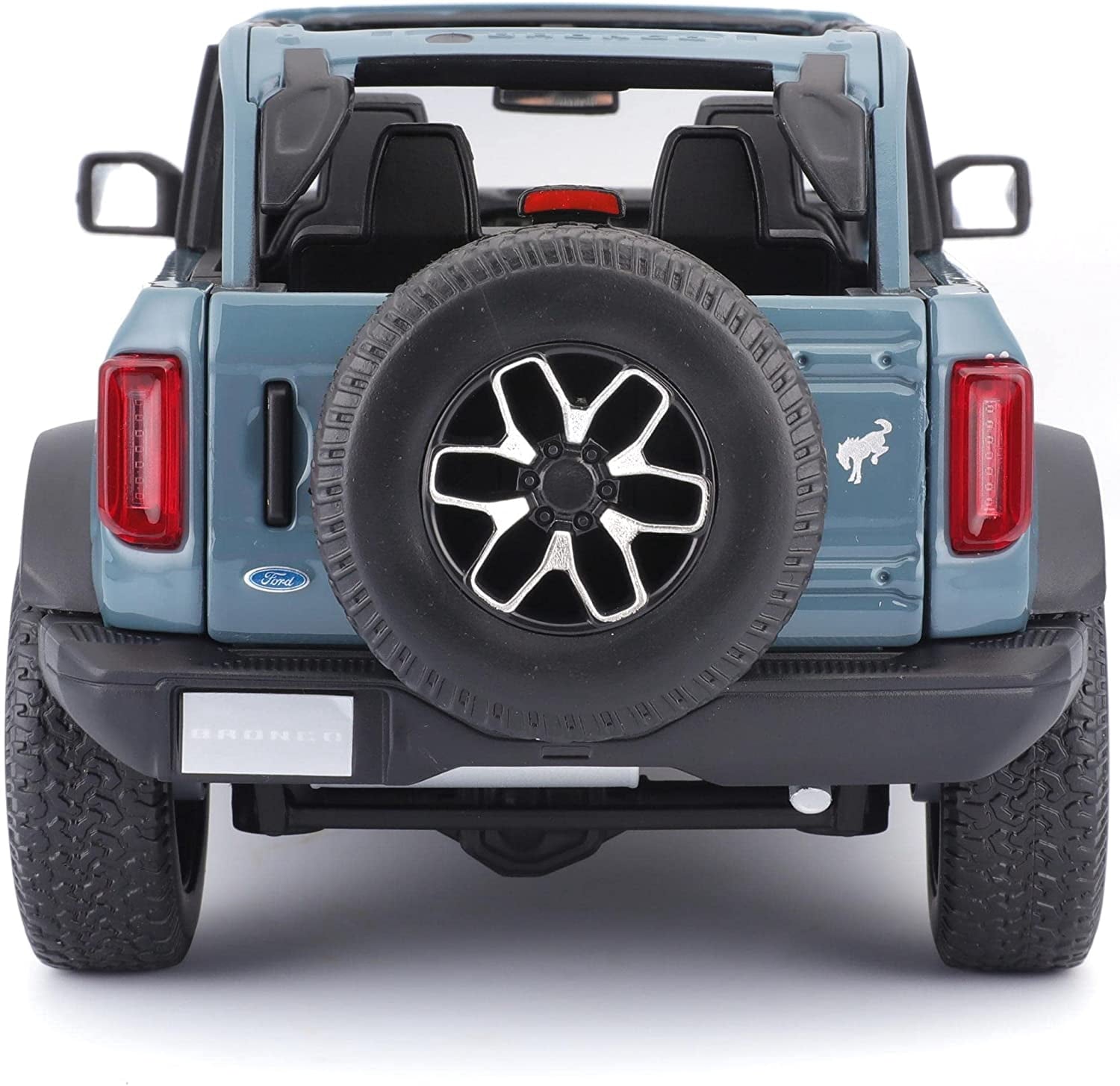 2021 Ford Bronco Badlands Blue "Special Edition" 1/18 Diecast Model Car by Maisto