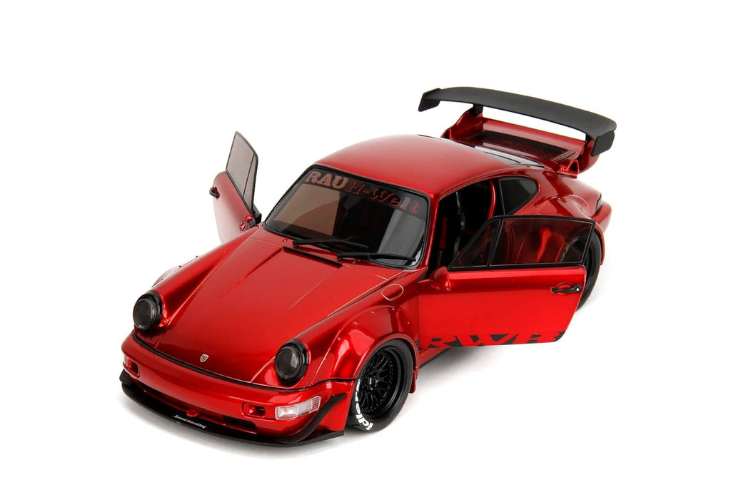 Jada Pink Slips Porsche 911 964 RWB Red Chrome 1:18