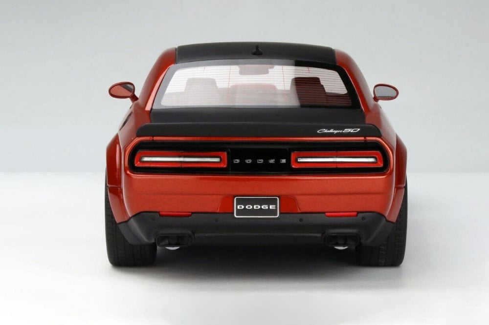 2020 Dodge Challenger R/T Scat Pack Widebody, Dark Red - GT Spirit US060 - 1/18 Scale Resin Car
