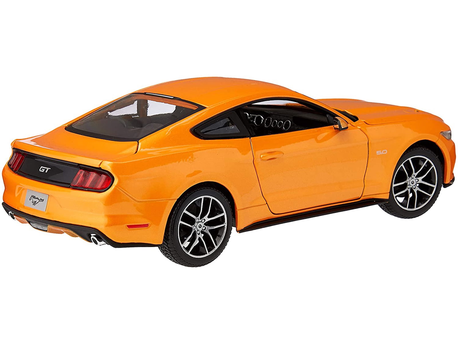 2015 Ford Mustang GT 5.0 Orange Metallic "Special Edition" 1/18 Diecast Model Car by Maisto