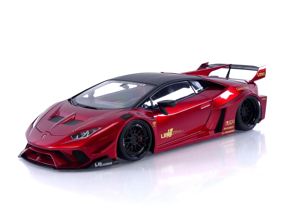 AUTOart Lamborghini Huracan GT Liberty Walk LB Silhouette Works Red 1:18