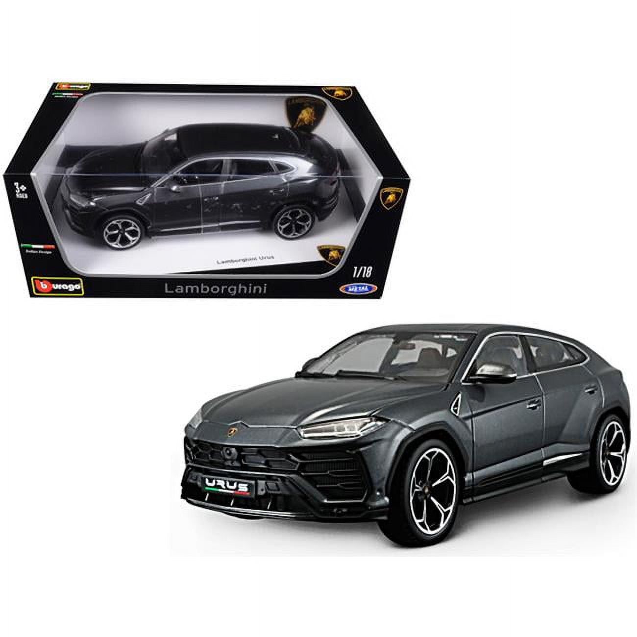 Bburago 1-18 Lamborghini Urus Diecast Model Car, Yellow