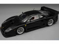 Ferrari F40 LM Black with Silver Enkei Rims "Press Version" (1996) Limited Edition to 40 pcs 1/18 Model Car by Tecnomodel