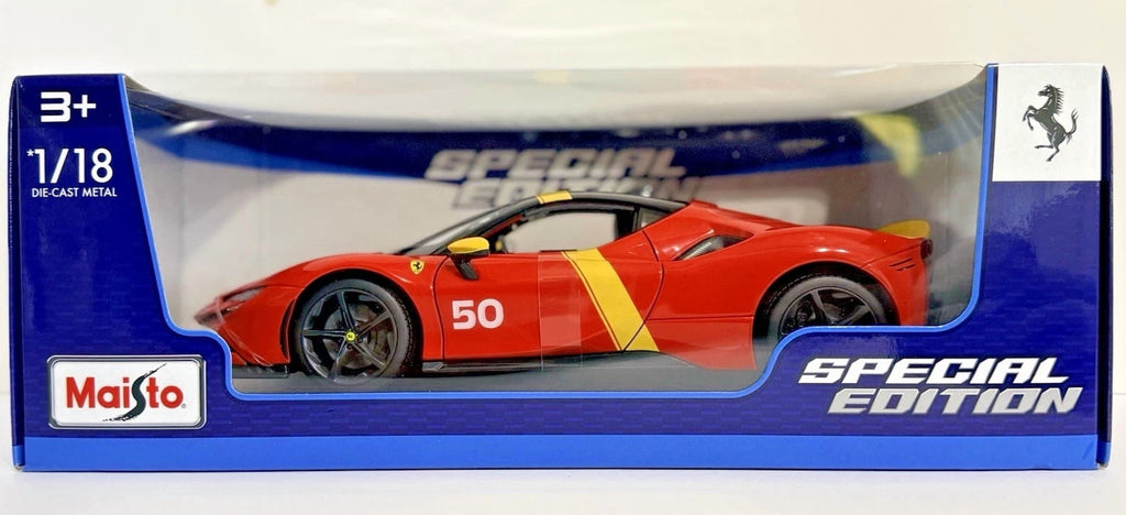 Maisto 1/18 Ferrari SF90 Stradale Assetto Fiorano Special Edition Diecast Car