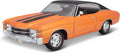 Maisto 1:18 Scale 1971 Chevy Chevelle SS 454 Coupe Diecast Vehicle (Colors May Vary)