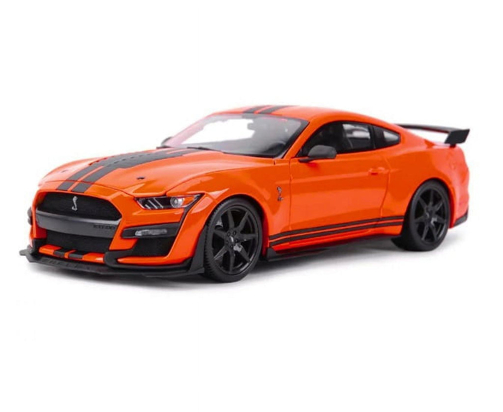 Maisto 31388OR Diecast Model Car - 1/18 Ford Mustang Shelby 2020 GT500, Orange