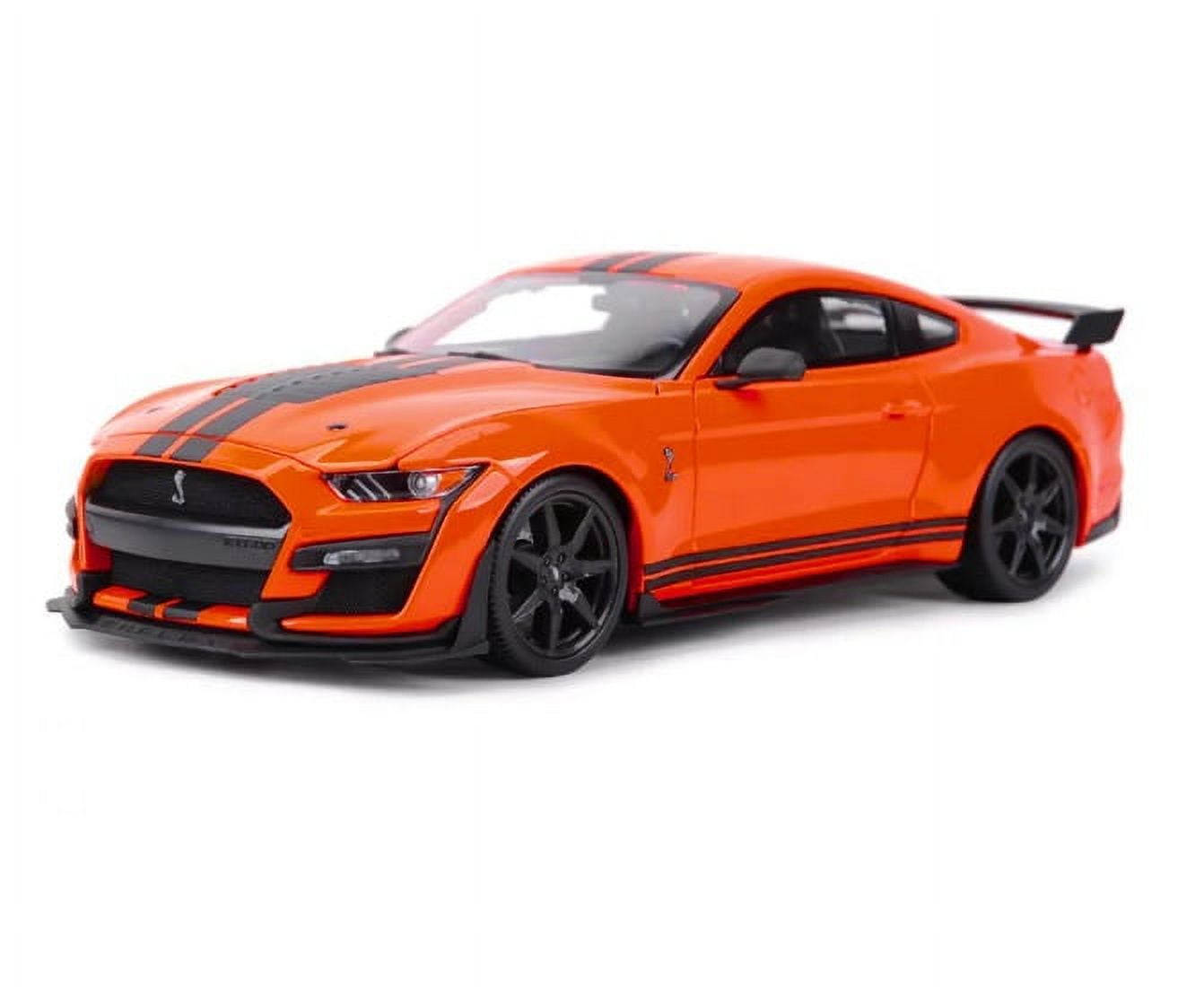 Maisto 31388OR Diecast Model Car - 1/18 Ford Mustang Shelby 2020 GT500, Orange