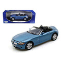 BMW Z4 Convertible Blue 1/18 Diecast Model Car by Motormax