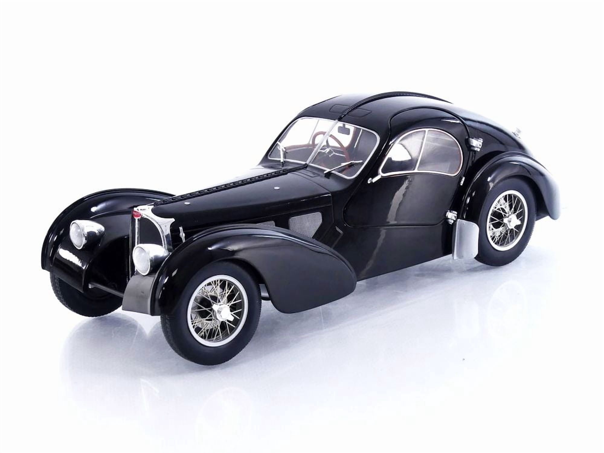 Solido 1:18 Scale 1937 Bugatti Type 57SC Atlantic â€?Diecast Model Car, Black