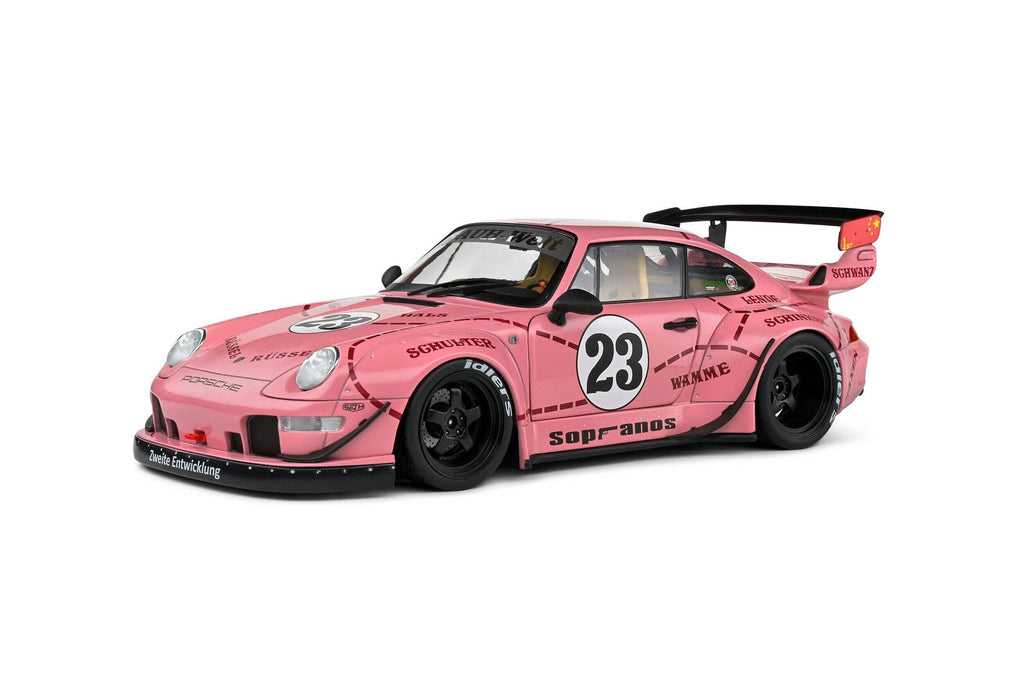 Solido 2020 Porsche 993 RWB Bodykit "Sopranos", 1:18, Pink