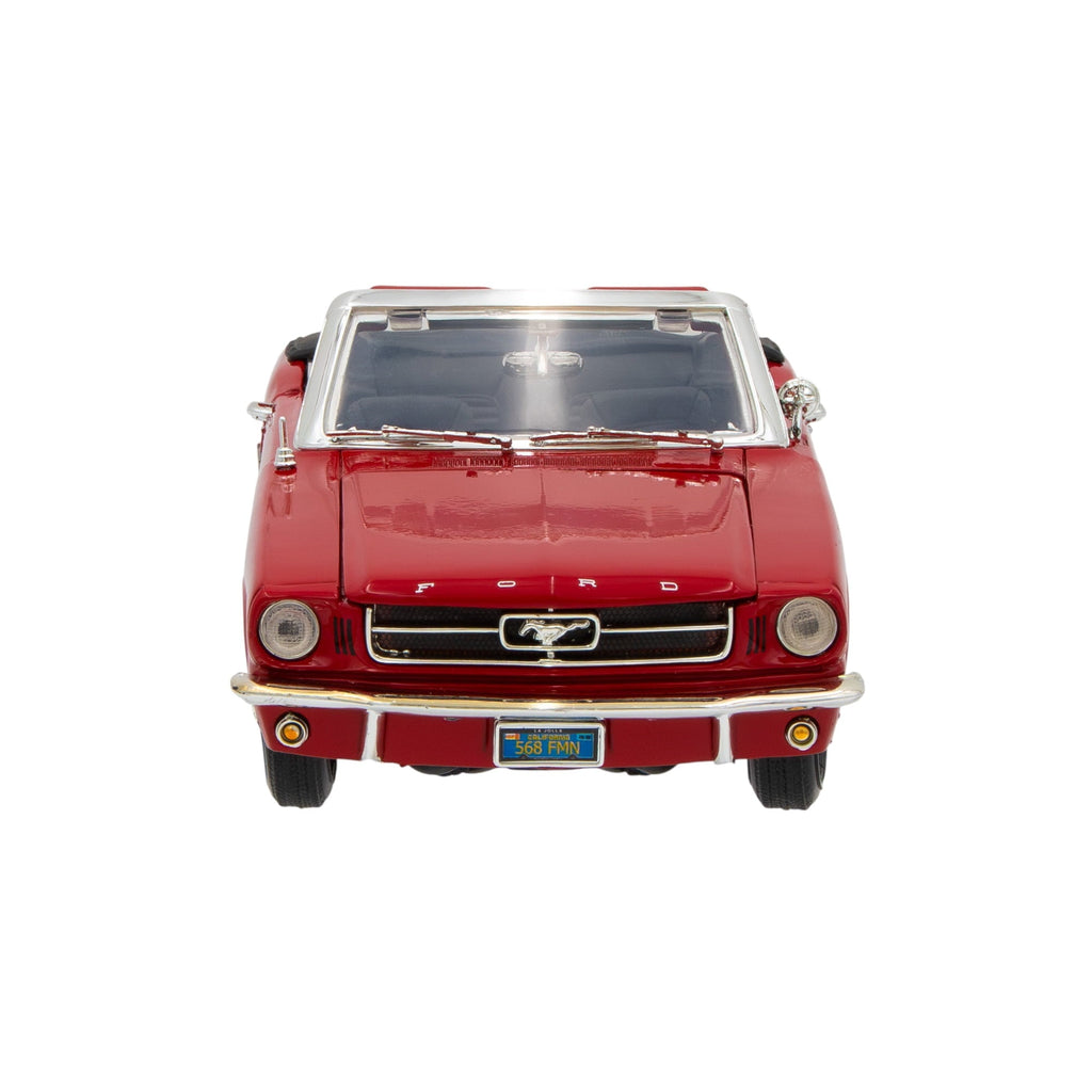 1964 1/2 Ford Mustang Convertible Cream 1/18 Diecast Car Model by Motormax