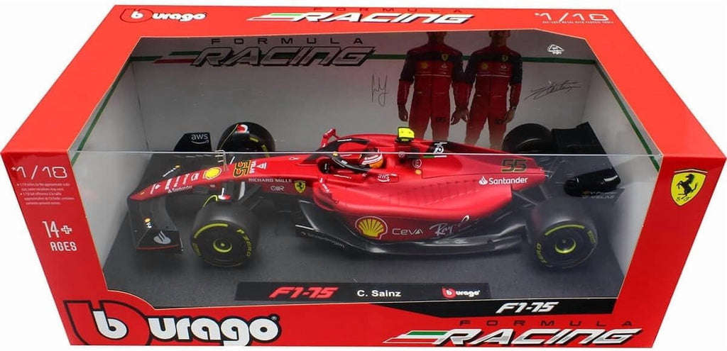 Bburago Ferrari 2022 Season Diecast Model Car 1:18 Scale
