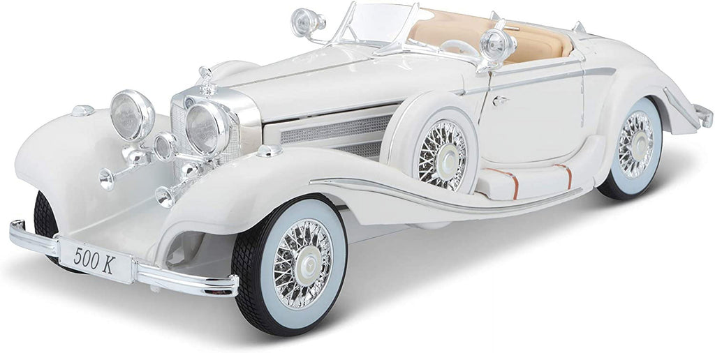 Maisto 1:18 Scale 1936 M-B 500 K Type Specialroadster Diecast Vehicle