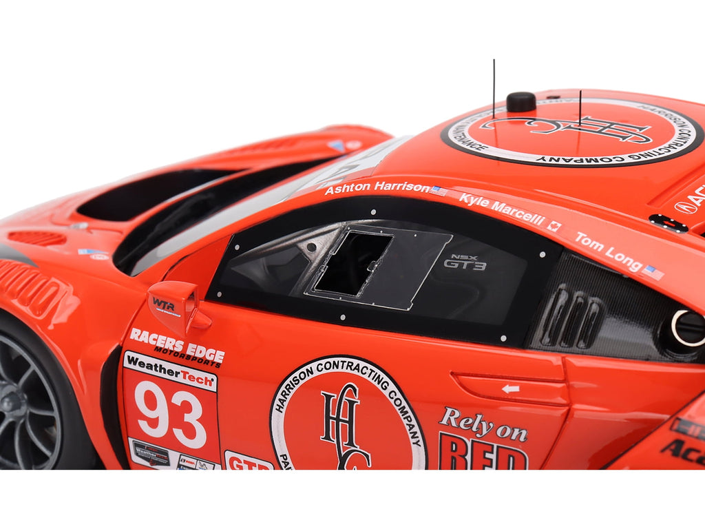 Topspeed 1:18 Acura NSX GT3 EVO22 #93 WTR Racers Edge Motorsports 2022 IMSA Sebring 12Hr.