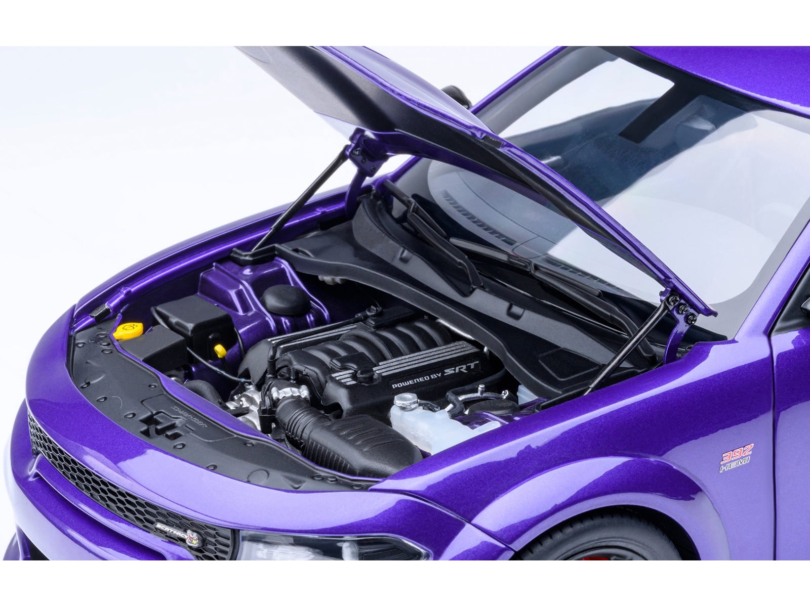 Dodge Charger Scat Pack Widebody Plum Crazy Purple Metallic 1/18 Car Model by Autoart