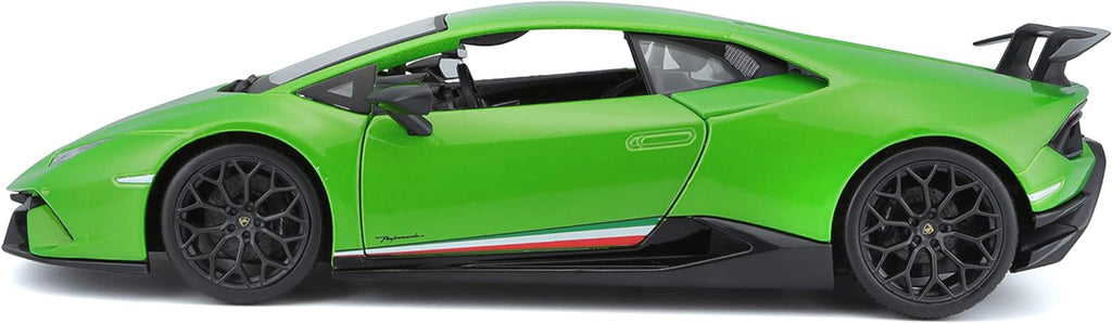 Lamborghini Huracan Performante Metallic Green 1/18 Diecast Model Car by Maisto