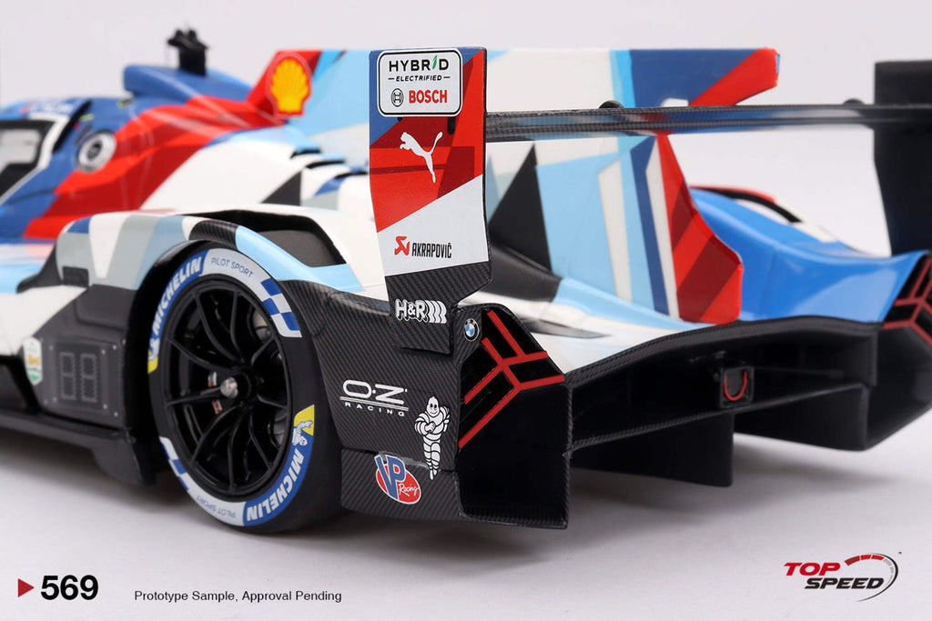 BMW M Hybrid V8 GTP #25 "BMW M Team RLL" "24 Hours of Daytona" (2024) 1/18 Model Car by Top Speed