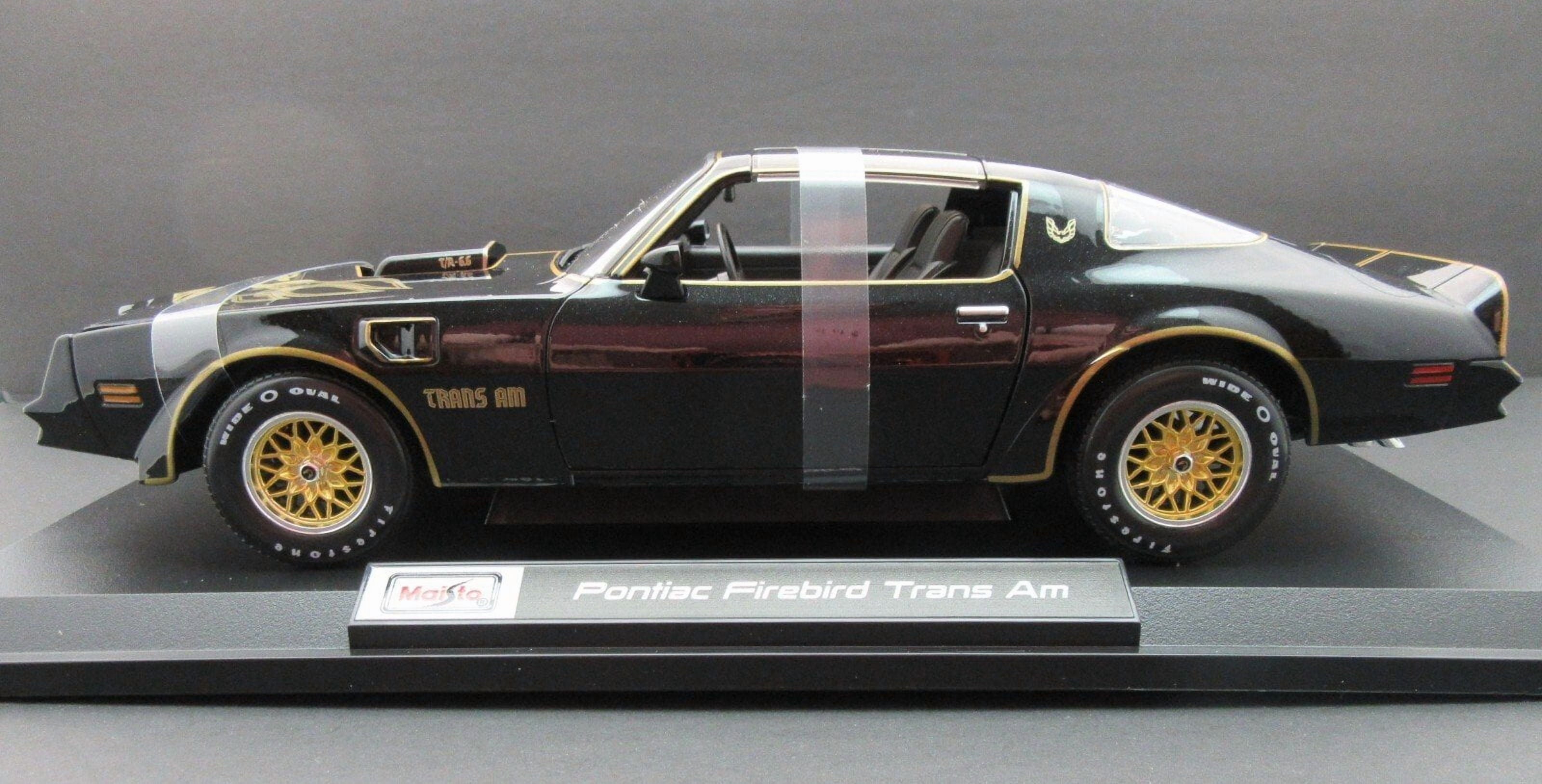 Maisto SE 1978 Pontiac Firebird Trans Am, 1:18, Black