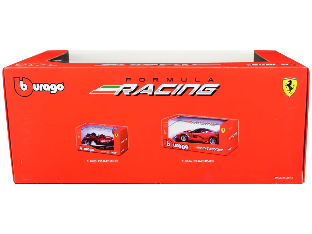 Ferrari SF21 #16 Charles Leclerc Formula One F1 Car "Ferrari Racing" Series 1/18 Diecast Model Car by Bburago