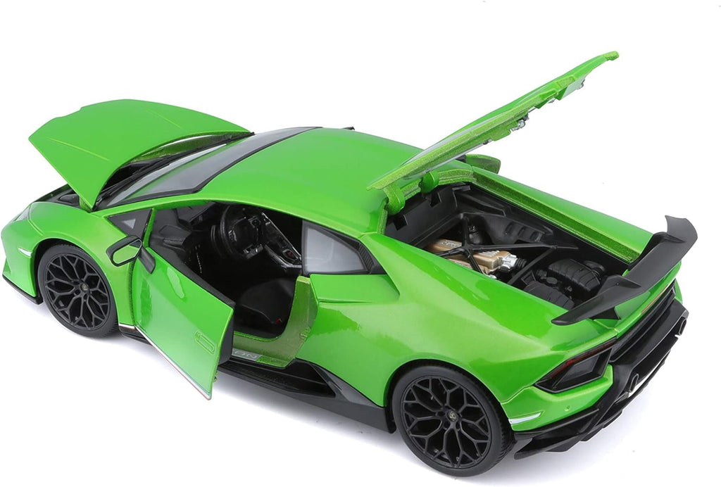 Lamborghini Huracan Performante Metallic Green 1/18 Diecast Model Car by Maisto