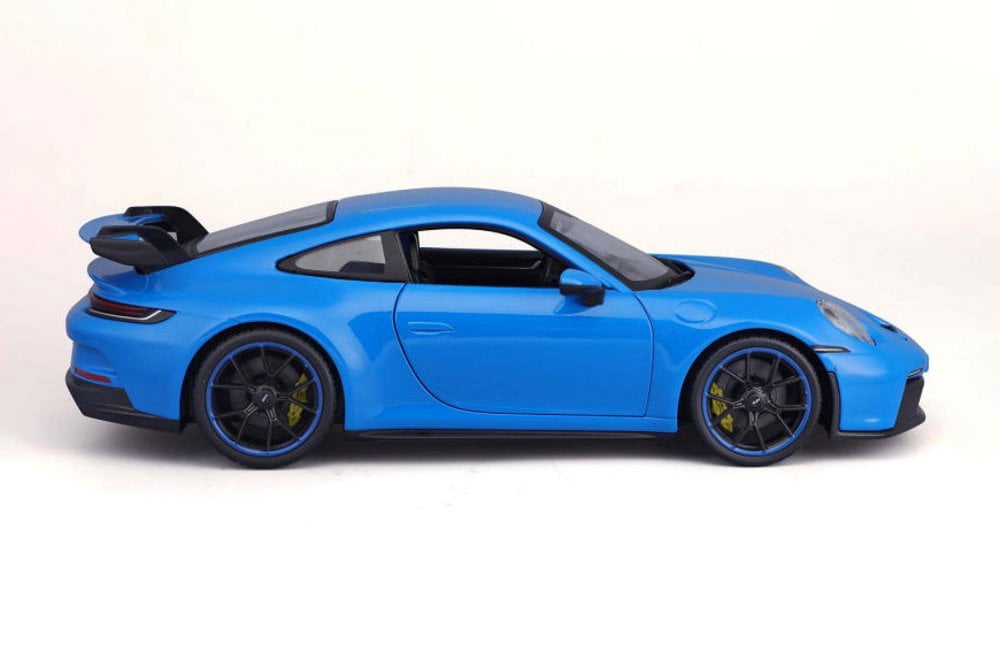 2022 Porsche 911 GT3, Blue - Maisto 31458BU - 1/18 scale Diecast Model Toy Car