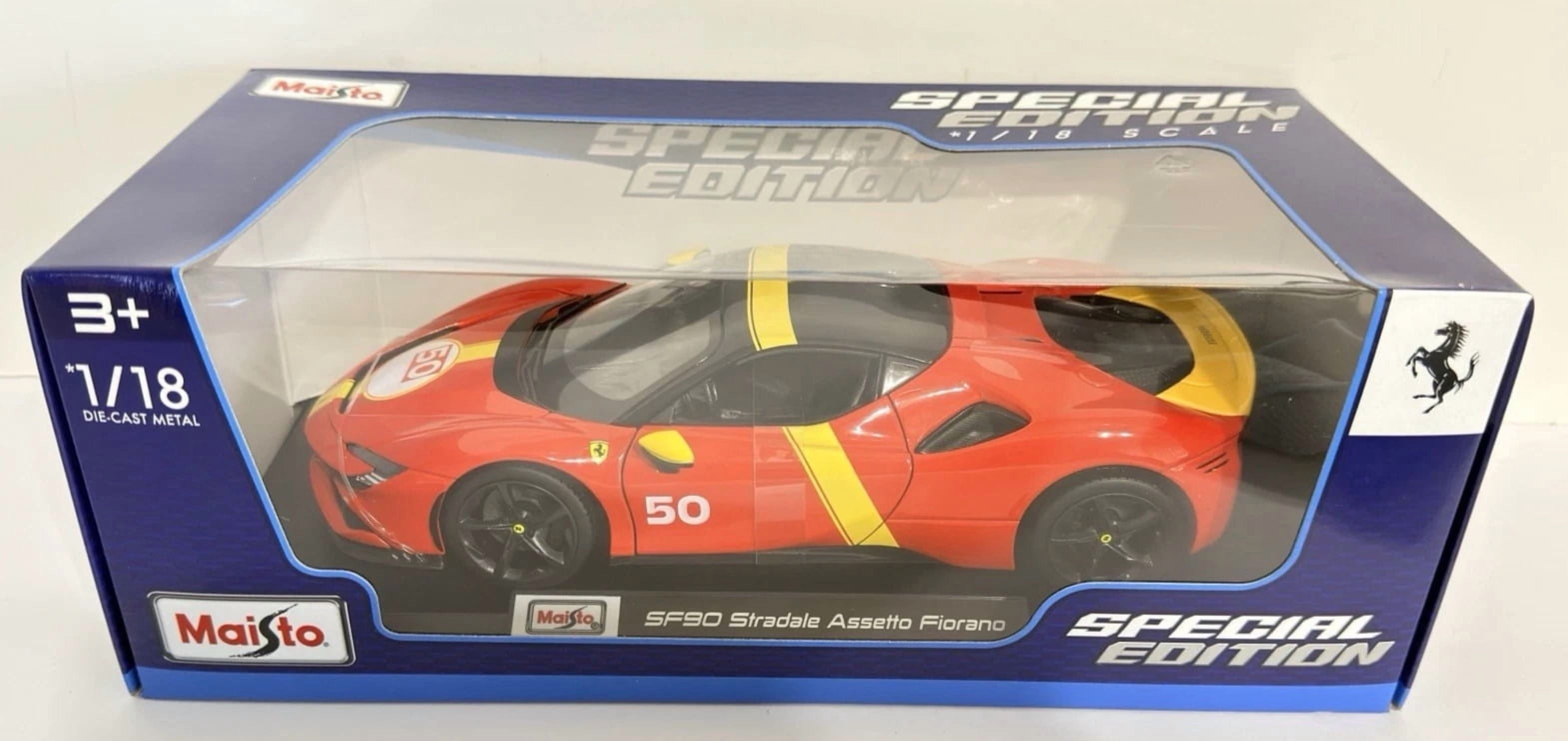 Maisto 1/18 Ferrari SF90 Stradale Assetto Fiorano Special Edition Diecast Car