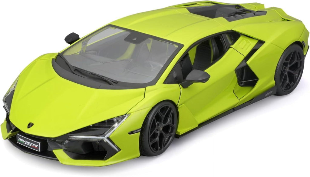 koenig-tom Maisto Lamborghini Revuelto Special Edition 1/18 Diecast Model Car Lime Green